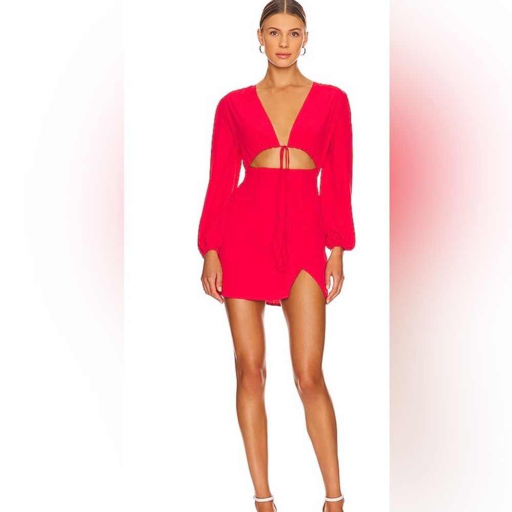 Superdown Selene Wrap Dress